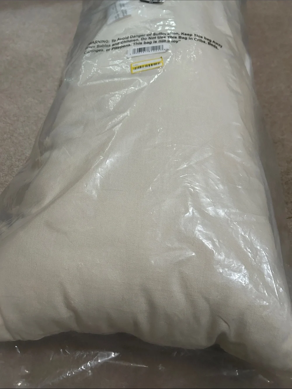 Threshold 14” x 36” Traditional Embroidered Oblong Pillow Ivory